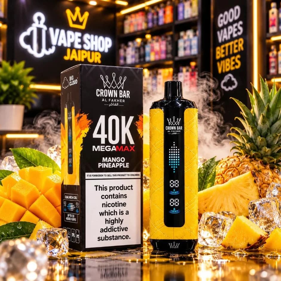 Al Fakher Crown Bar 40K MegaMax Disposable Vape | Vape Shop Delhi