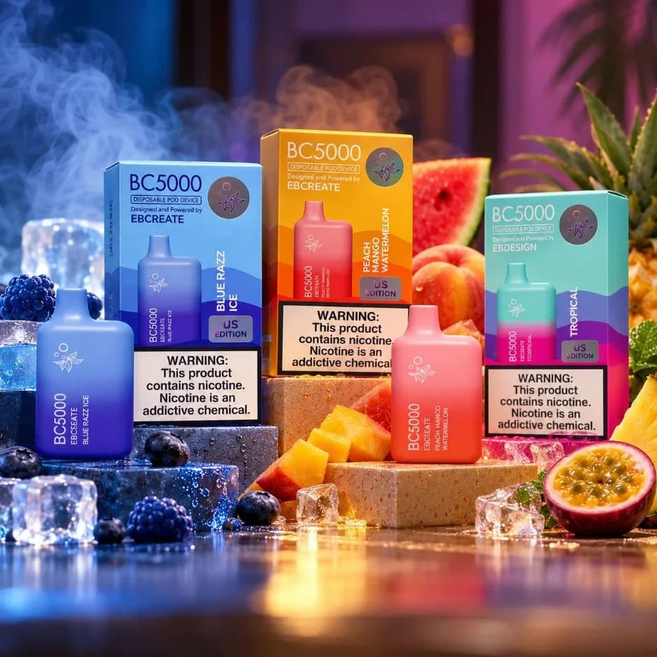 EBCREATE BC5000 Disposable Pod Device (US Edition) | Vape Shop Delhi