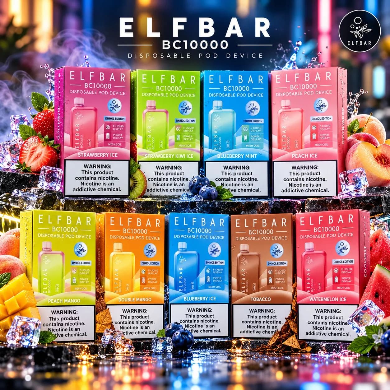 Elfbar BC10000 Disposable Pod Device | Vape Shop Delhi