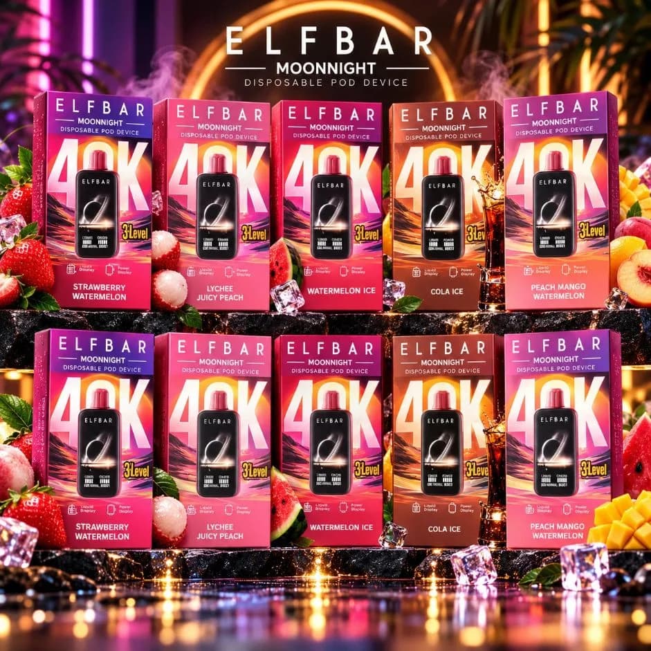 Elfbar Moonnight 40000 Disposable Pod Device | Vape Shop Delhi