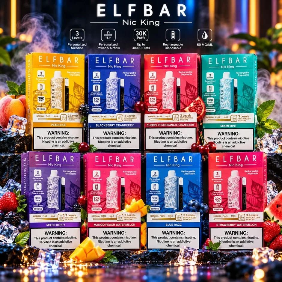 Elfbar Nic King 30000 Disposable Pod Device | Vape Shop Delhi